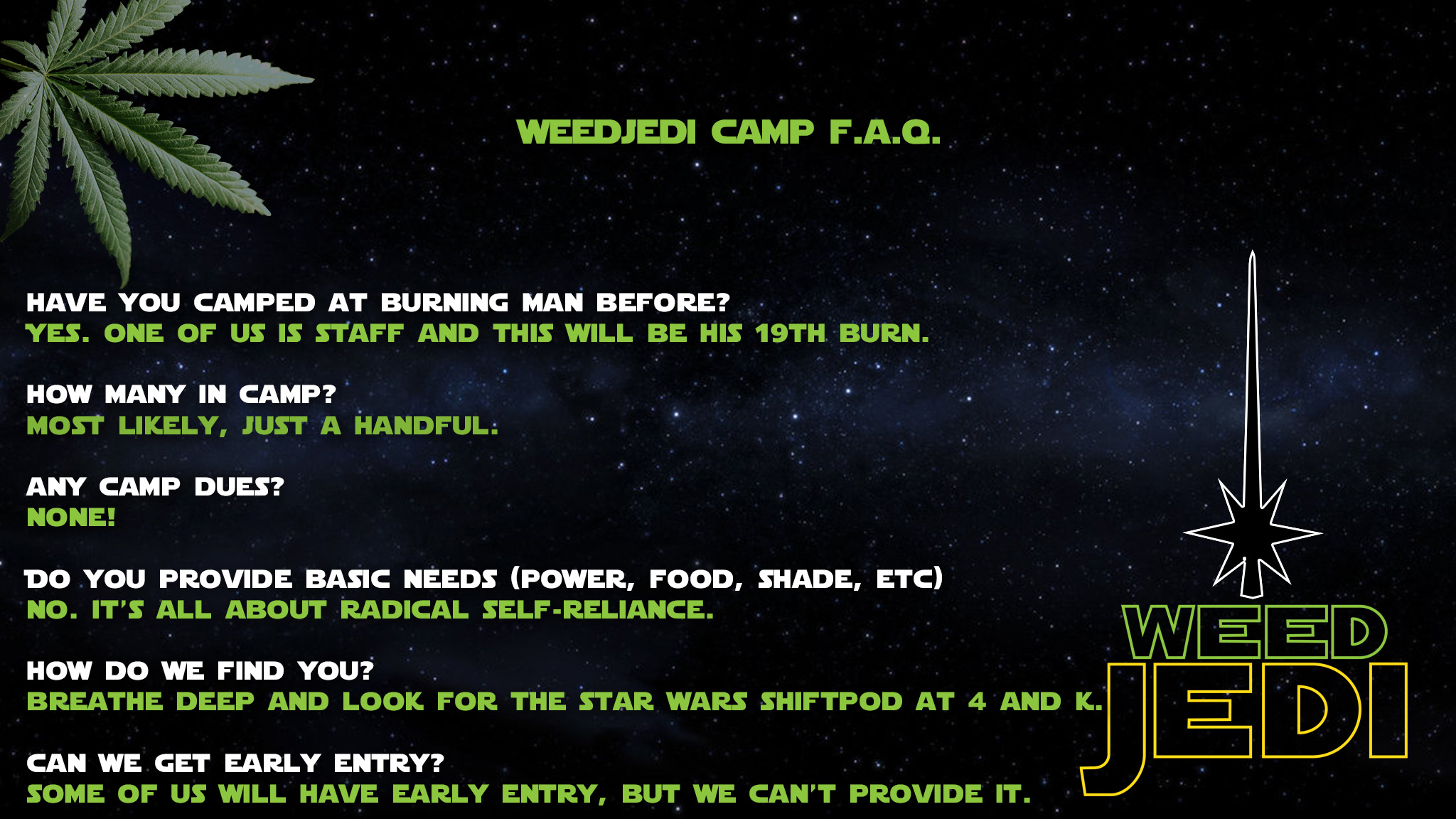 weed jedi Star Wars stoners